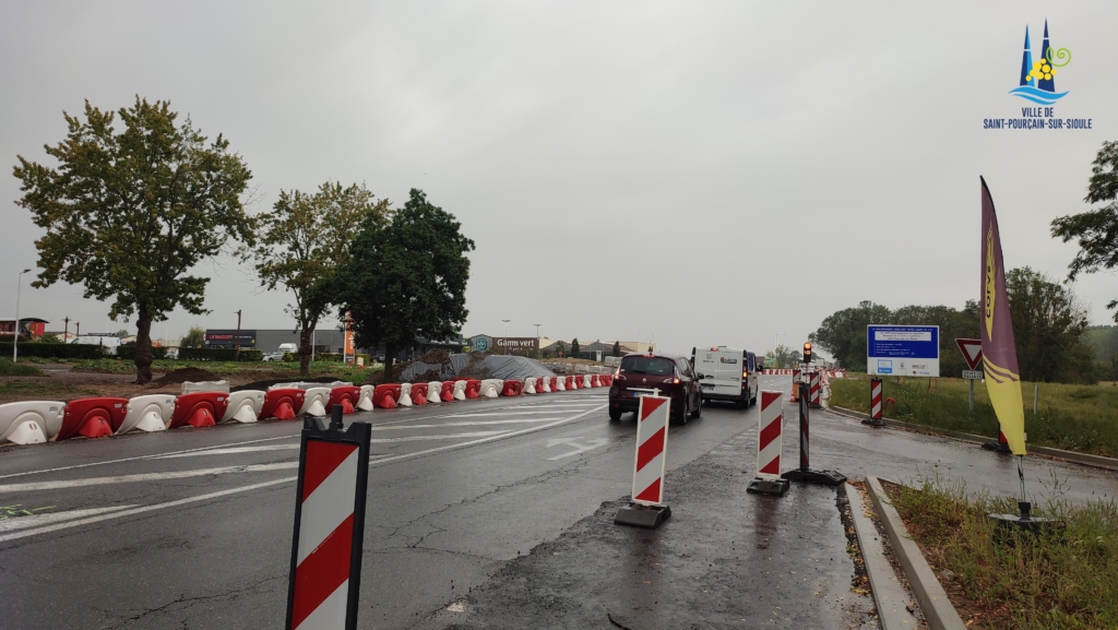 Vue des travaux de la Carmone 