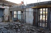 Travaux de la bibliothèque au mois d'octobre 2021