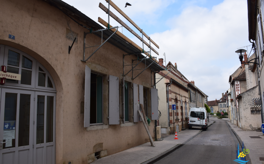 Installation échafaudage
