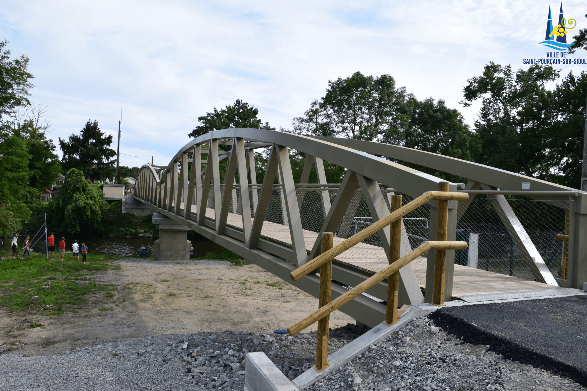 Inauguration de la passerelle