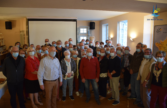 Photo des habitants récompensés par le concours des maisons fleuries