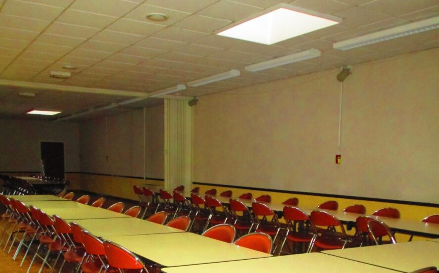 Intérieur de la salle Ernest Maximin