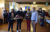 Remise du trophée 
