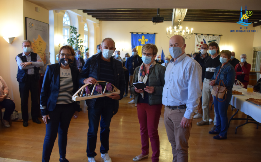 Remise du trophée 