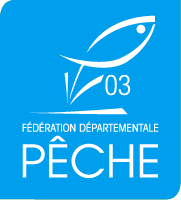 Logo fédération de pêche dans l'Allier