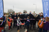 Inauguration du Giratoire de la Carmone en présence du Préfet, du président du département et des élus locaux