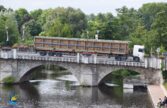 Arrivée de la nouvelle passerelle le 24 août 2021