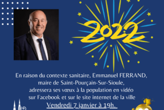 Annonce des voeux du maire à la population année 2022