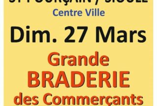 Affiche grande braderie 2022