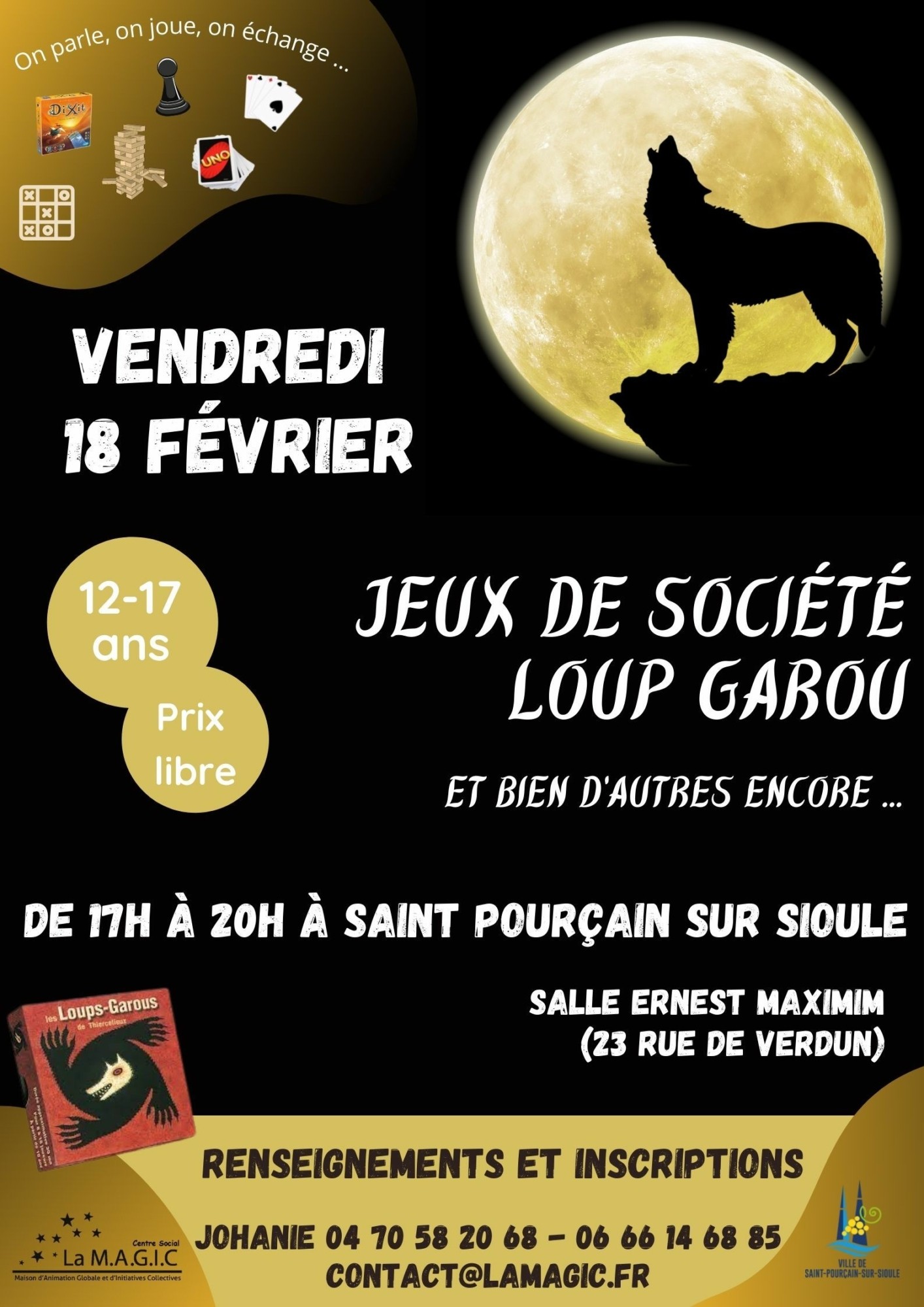 Veillée jeux de société – Loup Garou