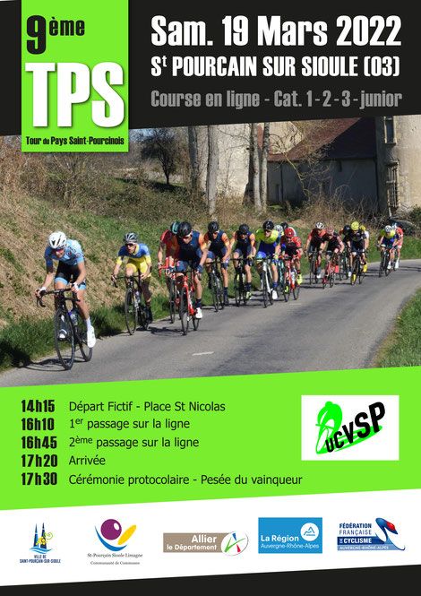 Affiche du tour du pays saint-pourcinois