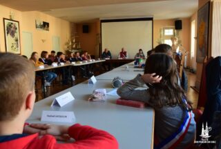 CME avec la présence du maire et des jeunes conseillers municipaux