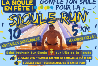Petite Affiche La Sioule Run 2022