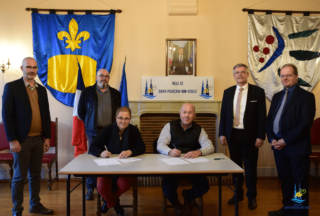 Signature de la convention