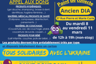 Affiche Solidarité Ukraine Collecte