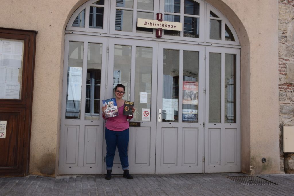Notre nouvelle responsable de la bibliothèque Emma Berton