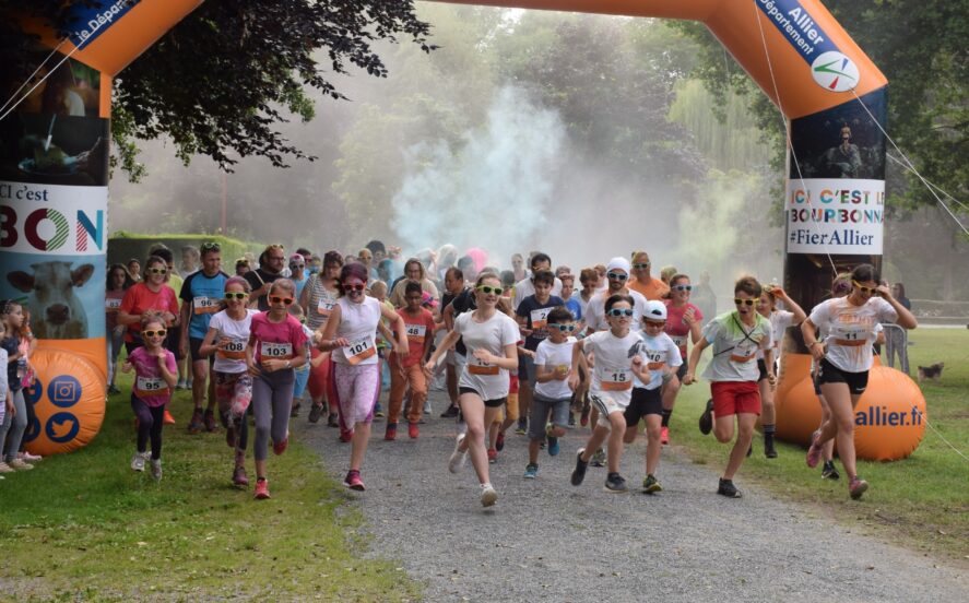 Départ de la Plop Run 2021 lors de la Sioule en Fête 2021