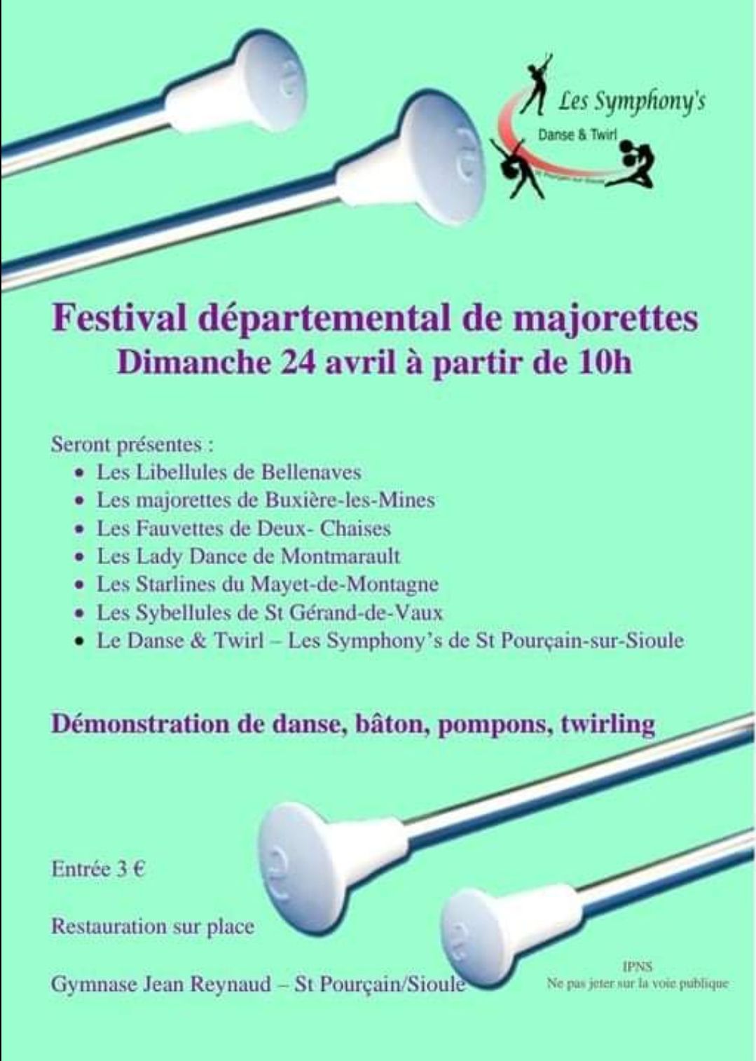 Festival Départemental de Majorette