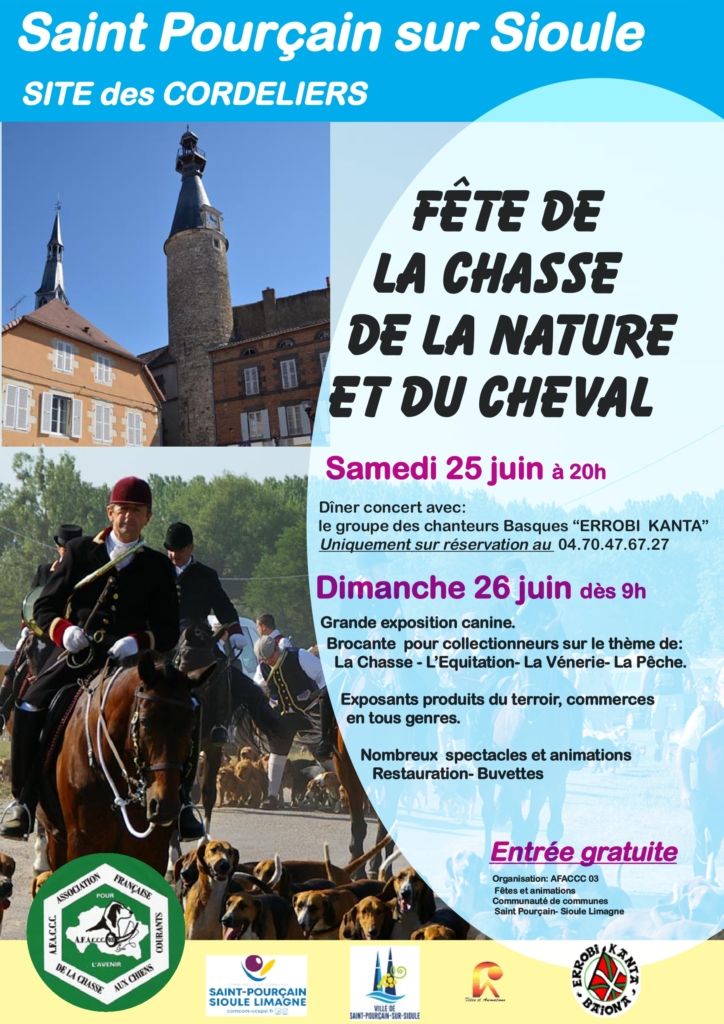 Affiche Fête de la Chasse
