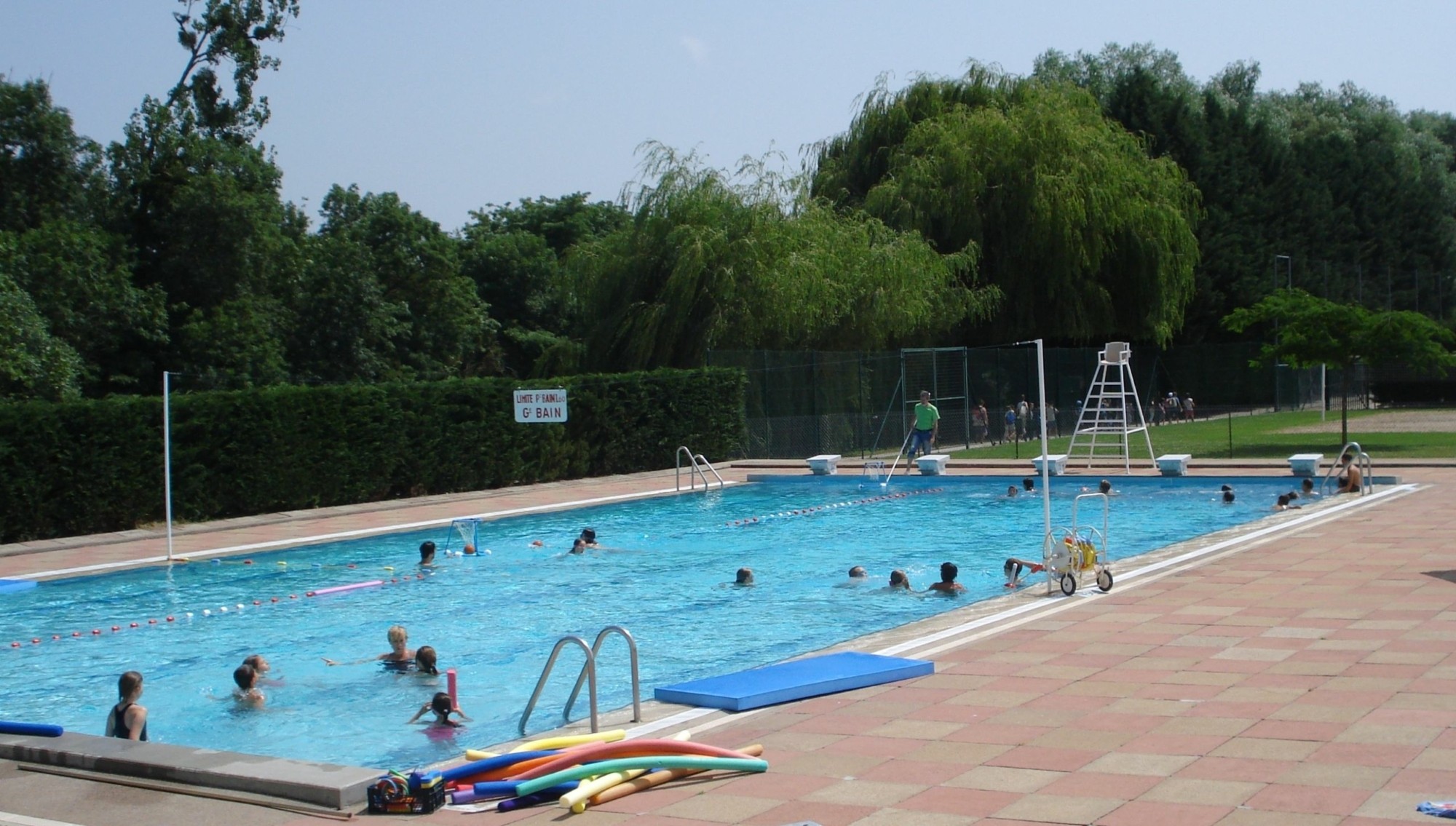 Ouverture de la piscine municipale