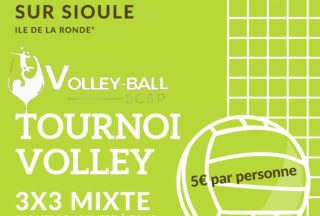Tournoi volley le 18 juin 2022