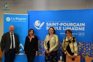 Vice-présidente régionale à la cutlure, Véronique Pouzadoux présidente Comcom