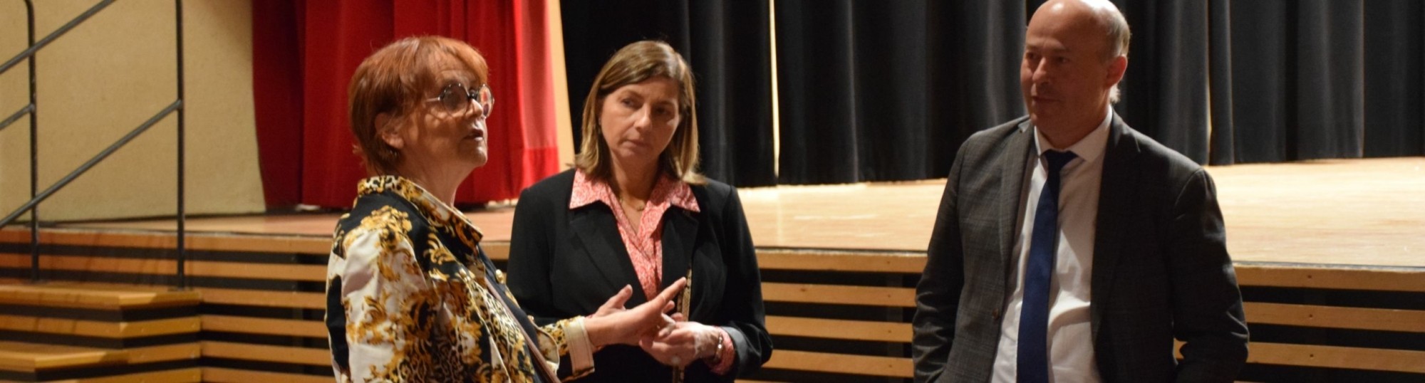 Sophie Rotkopf en visite à Saint-Pourçain