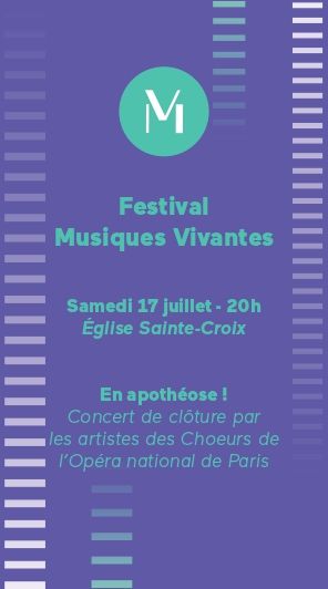 Clôture du Festival Musiques Vivantes