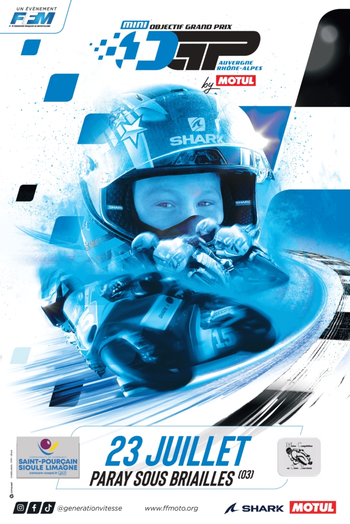 Affiche_Championnat de france de motos épreuve de vitesse