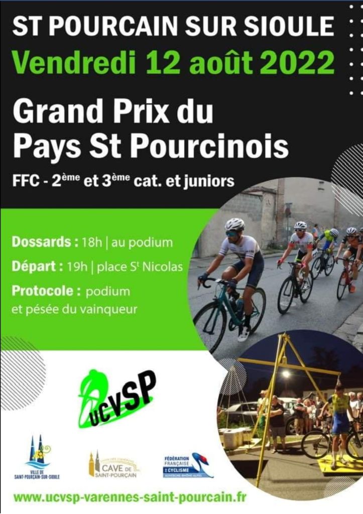 Affiche du grand Prix du Pays Saint-Pourcinois