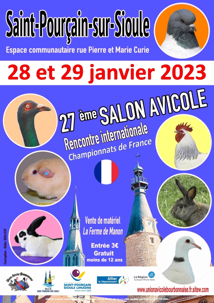 Affiche expo avicole 2023