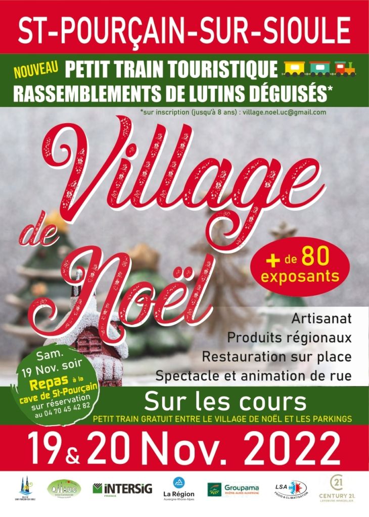 Affiche Marché de noël