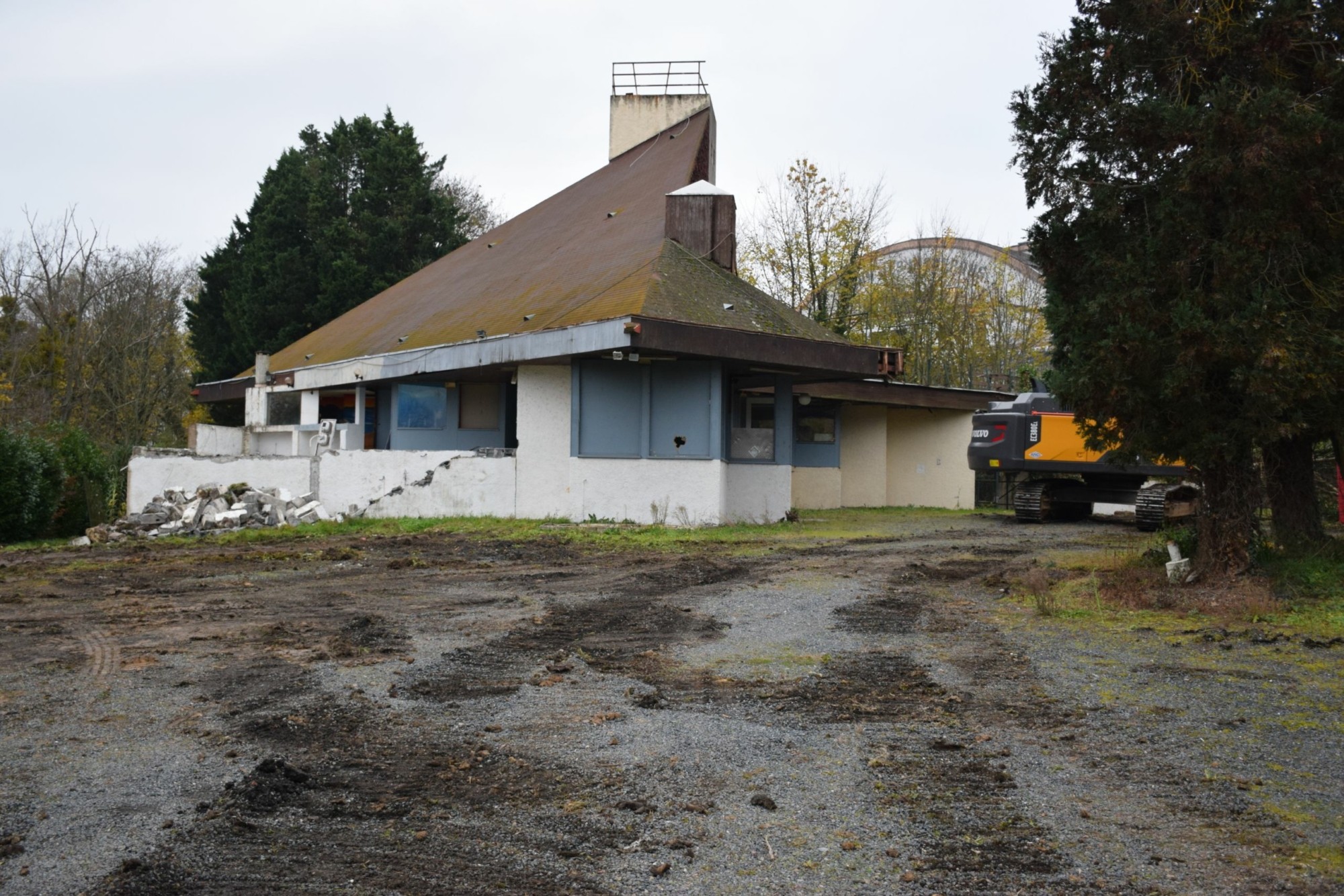 Démolition du bâtiment « Au Fil de L’Eau »