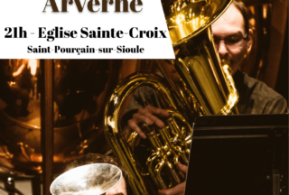 Affiche concert Brass band Arverne