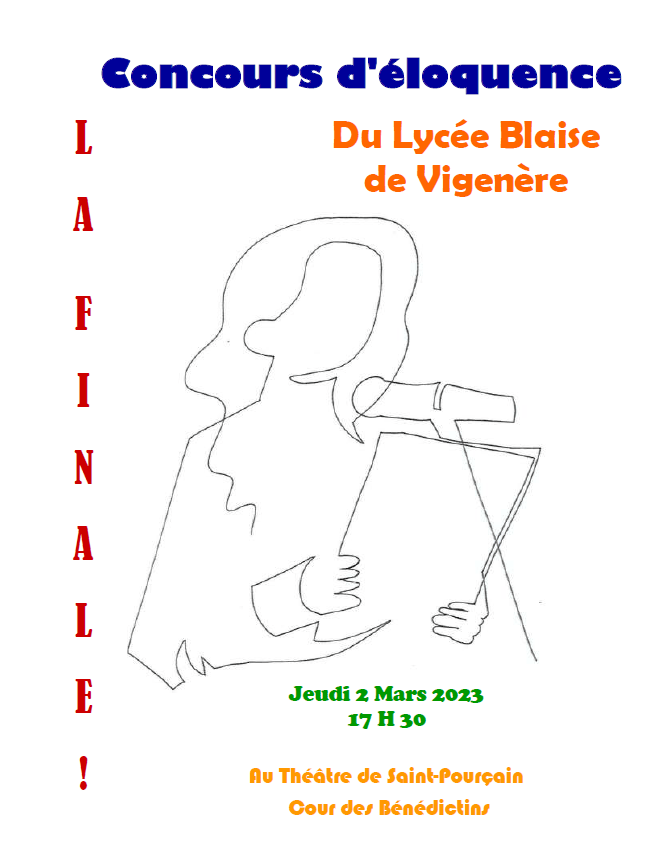 Concours d’éloquence – Cité scolaire Blaise de Vigenère
