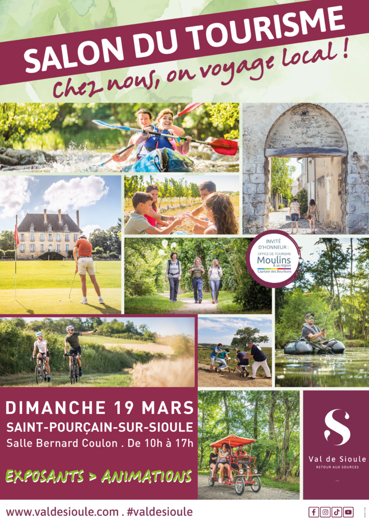Affiche salon du tourisme 2023