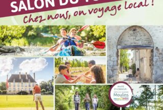 Affiche salon du tourisme 2023