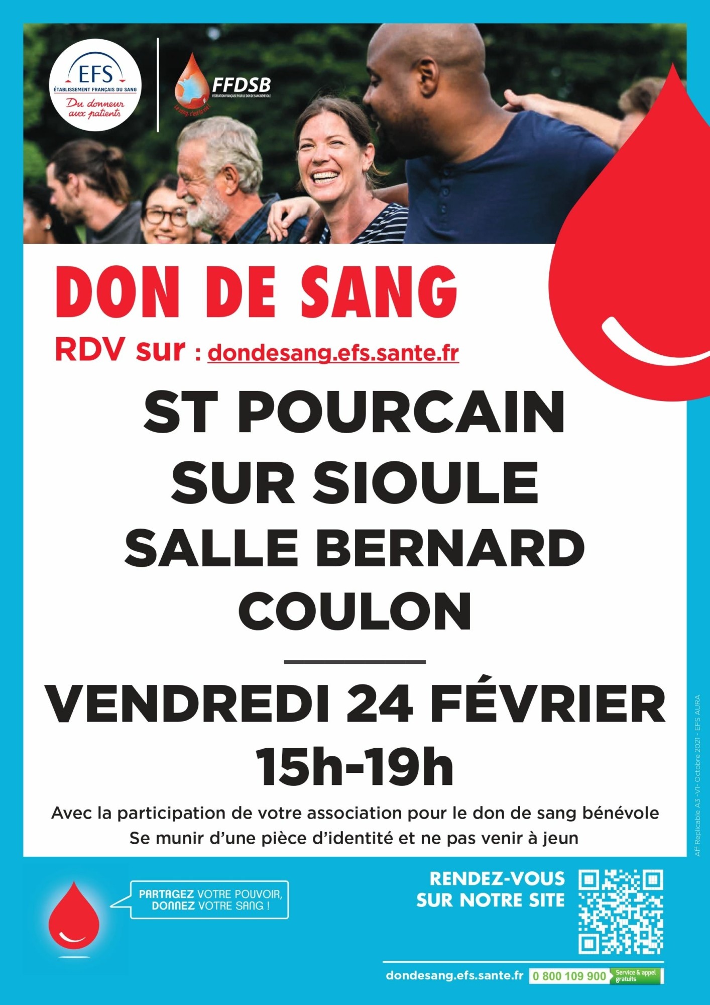Don du sang – 24 février
