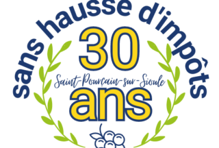 Logo 30 ans sans hausse d'impôts fond blanc