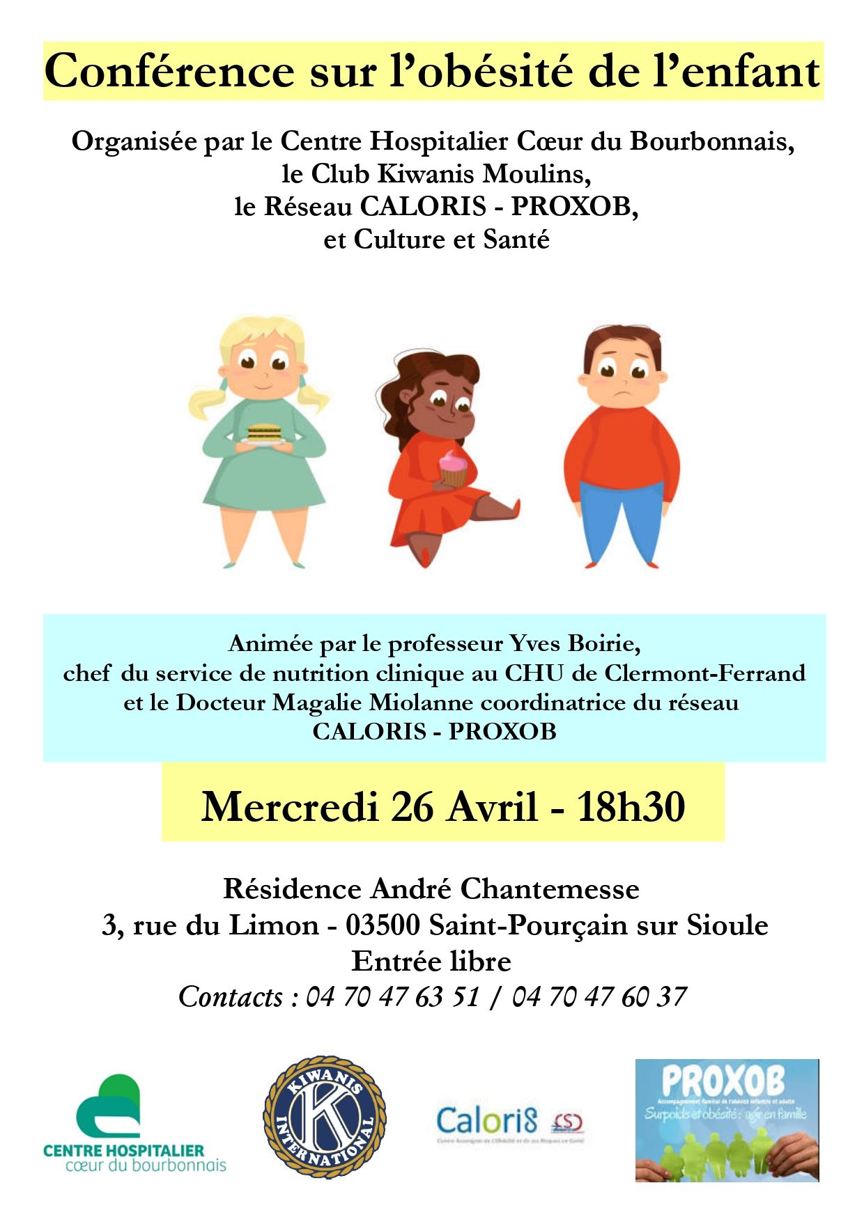 Conférence sur l’obésité de l’enfant