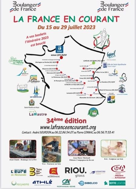 Affiche France en courant 2023