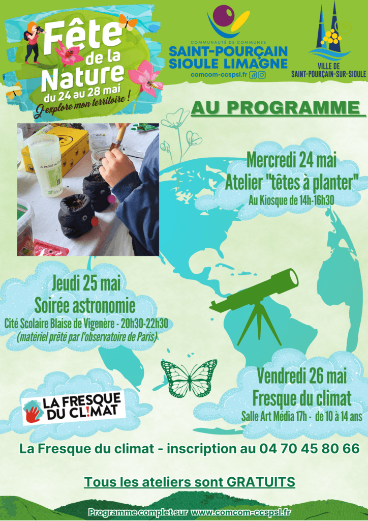 Fête de la nature st pourçain 2023