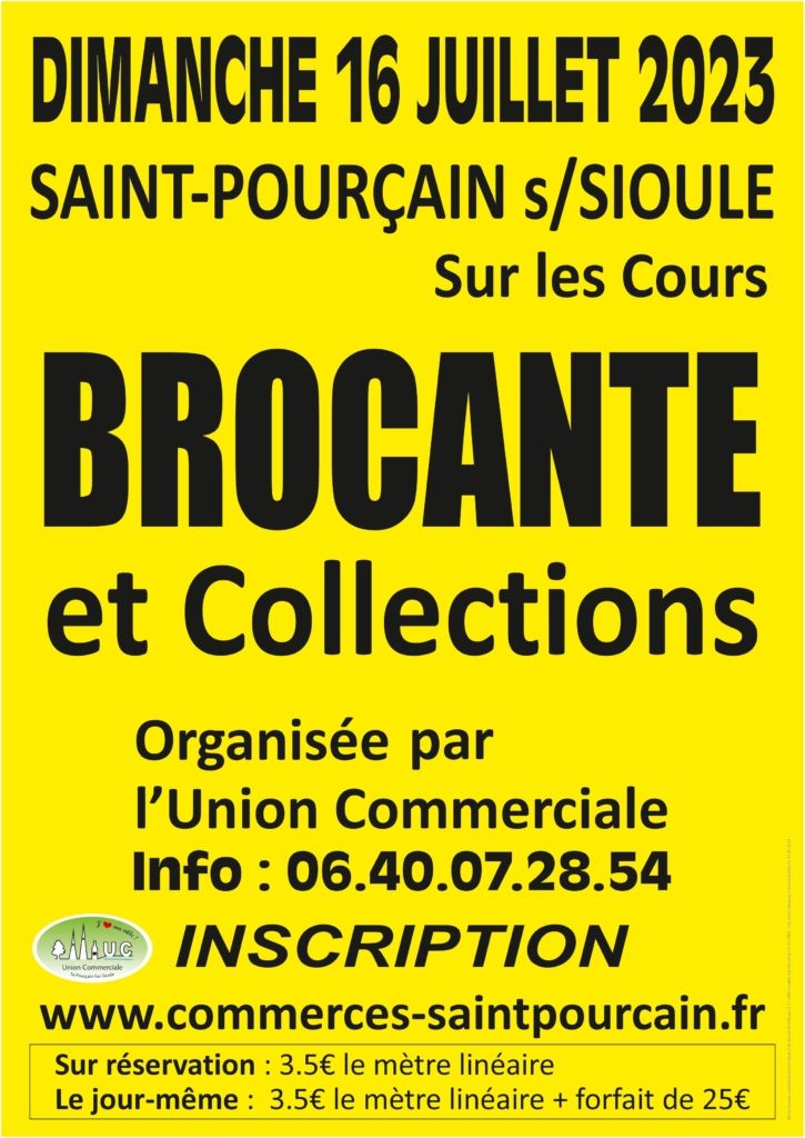 Brocante de l'Union Commerciale 2023