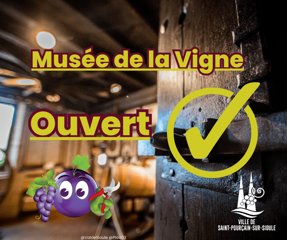 Ouverture du musée de la vigne 2023