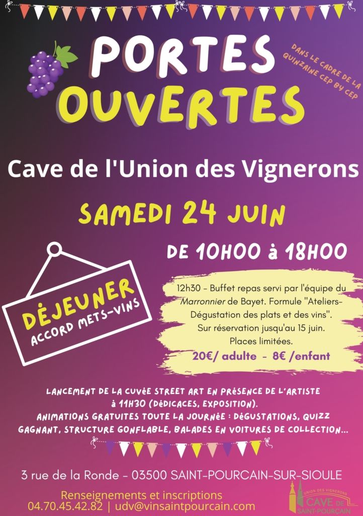 Union des vignerons Portes ouvertes 2023