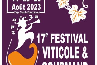 Affiche Festival Viticole et Gourmand 2023