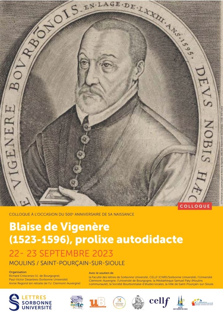 500 ans de Blaise de Vigenère