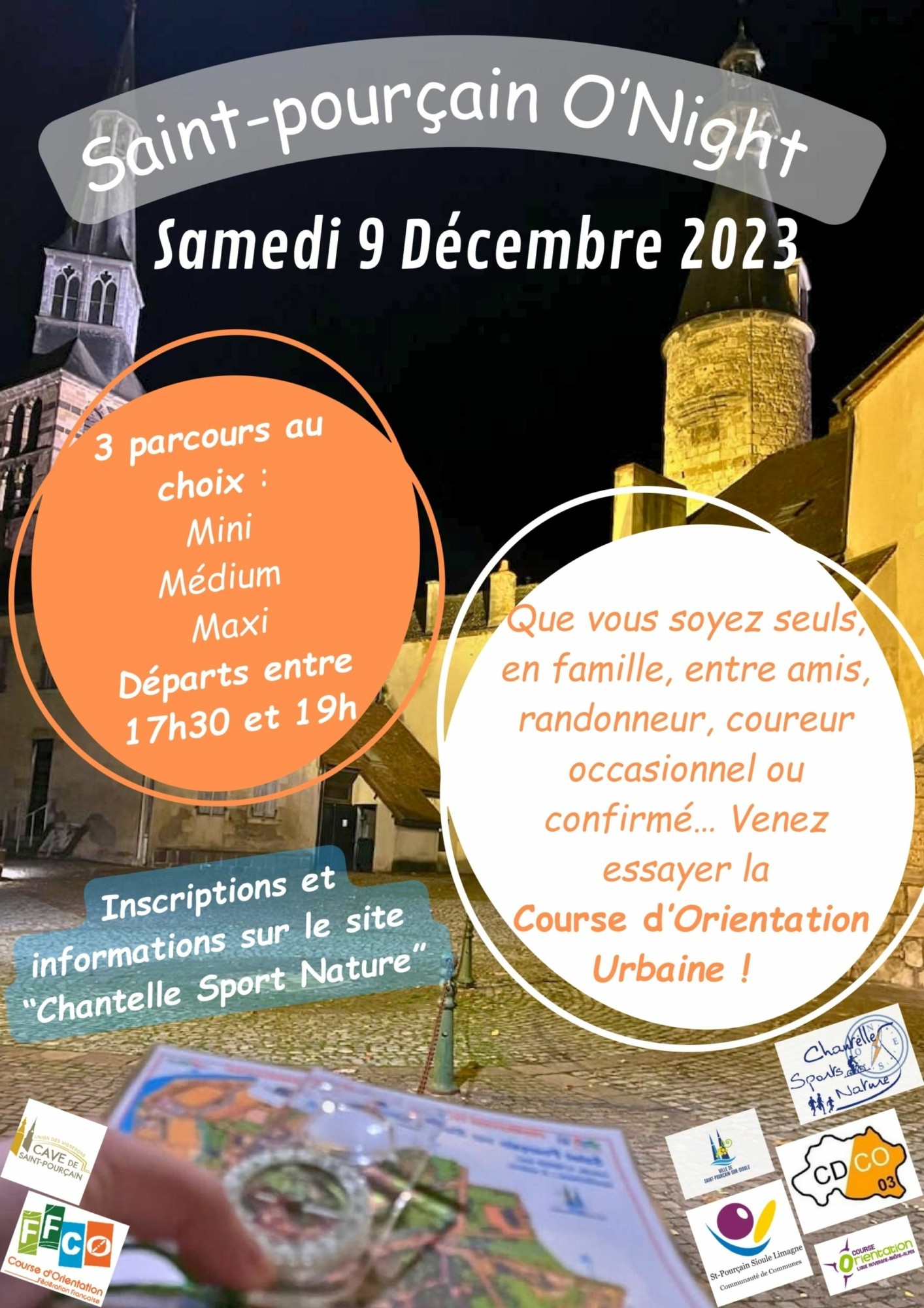 Course d’orientation – Saint Pourçain o’night