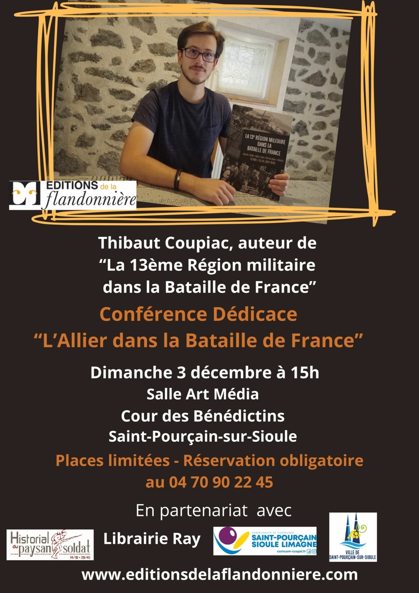 Conférence – « L’Allier dans la bataille de France »