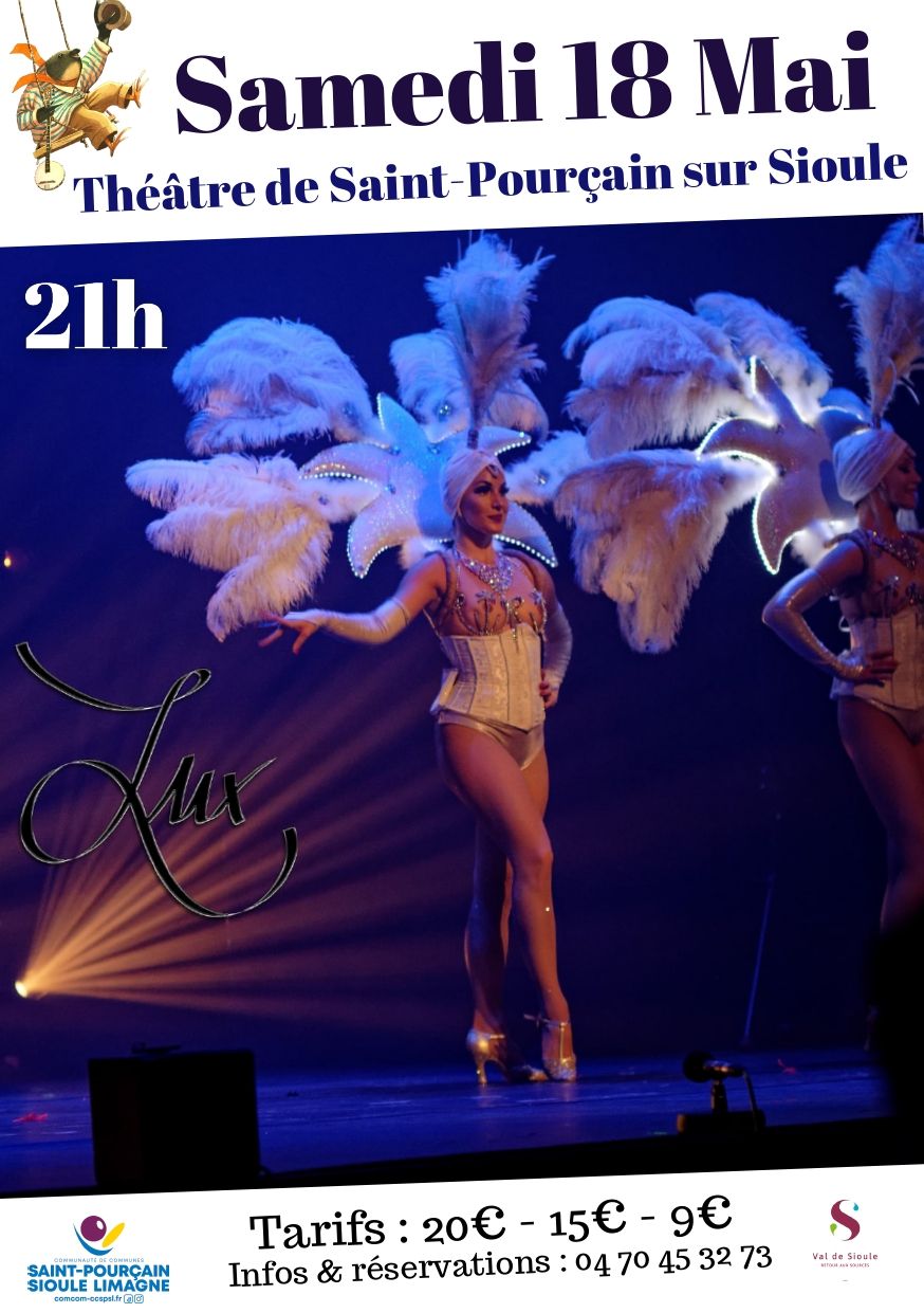 Cabaret music-hall – « Lux – Glam Show »